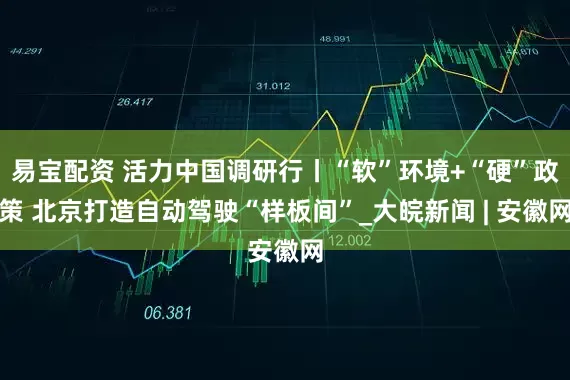 易宝配资 活力中国调研行丨“软”环境+“硬”政策 北京打造自动驾驶“样板间”_大皖新闻 | 安徽网