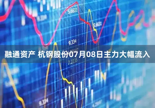 融通资产 杭钢股份07月08日主力大幅流入