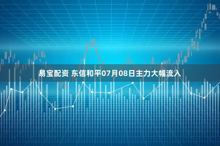 易宝配资 东信和平07月08日主力大幅流入